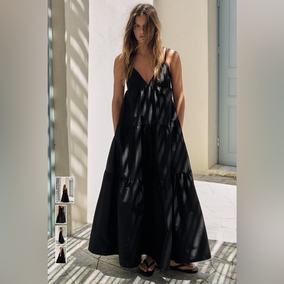 *NWOT* Paneled Midi Dress - Picture 1 of 7